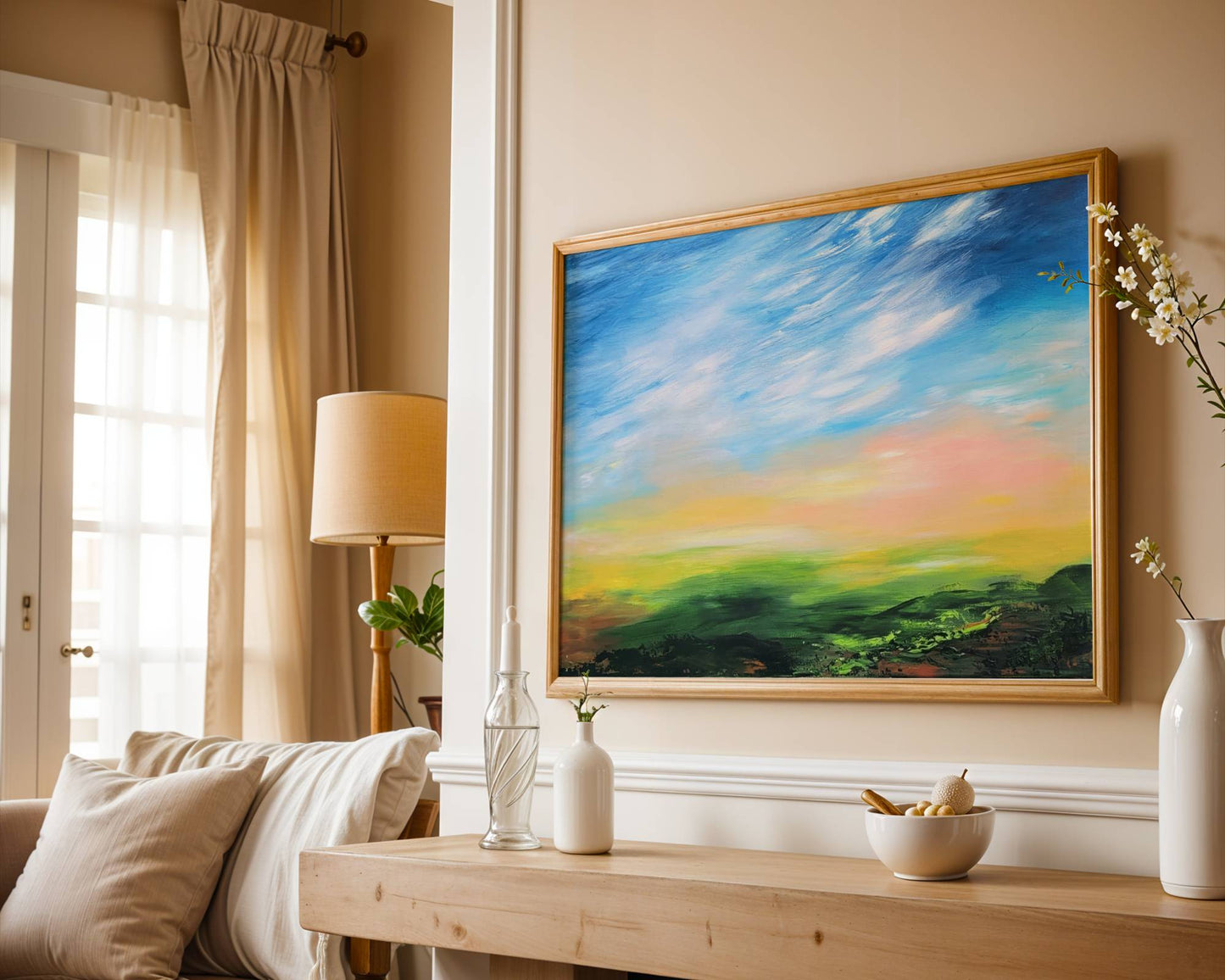 Can you hear the silence? 60 x 80cm