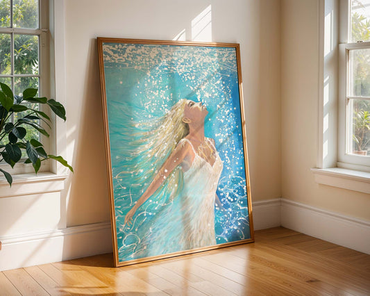 Finally peace and quiet, 100x80cm