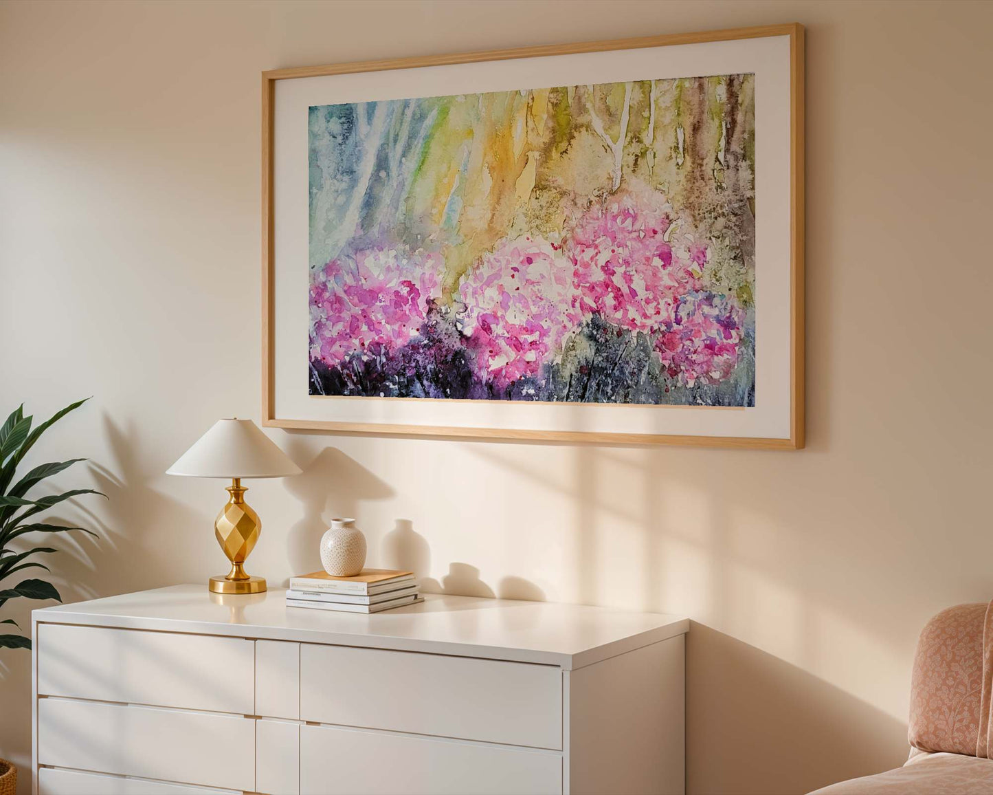 Watercolor ´Morninglight II´, 20x30cm