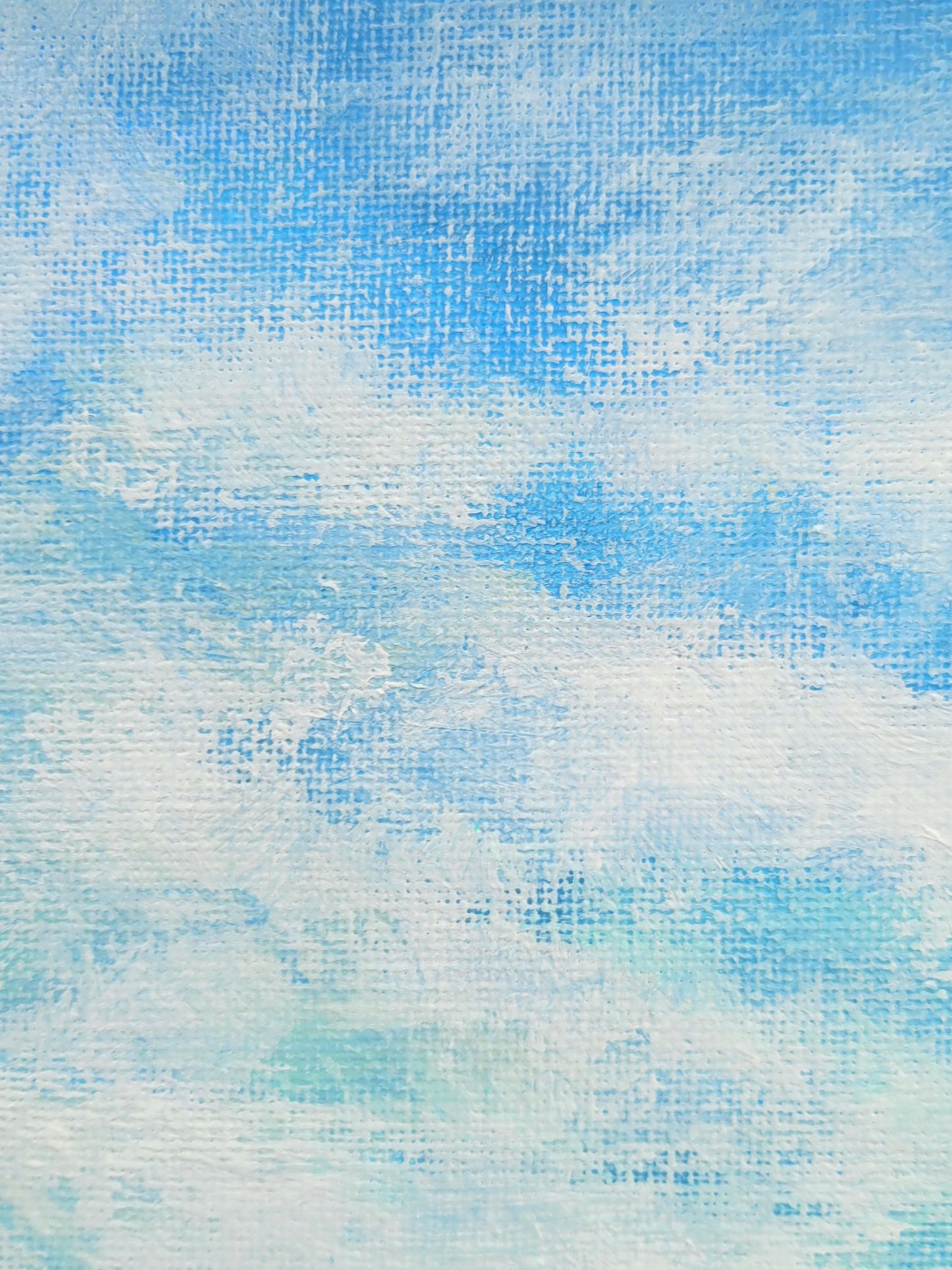 Salty waters, 30x30cm
