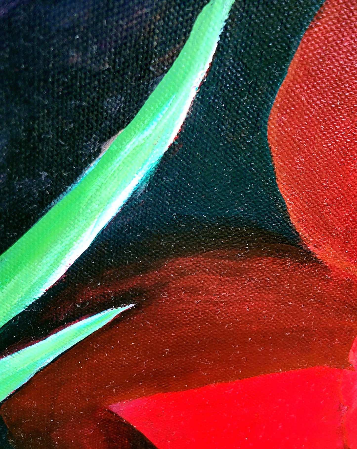 Red red rose, 50x60 cm